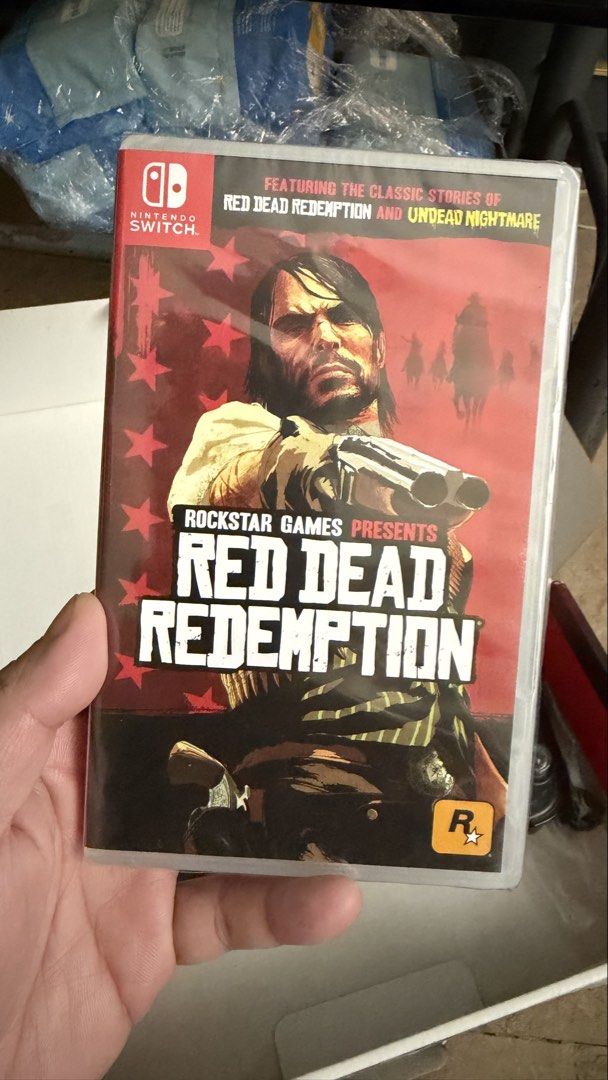 Red Dead Redemption Nintendo Switch Game (Category: Nintendo) located in Paranaque City. Submitted by chasanmig (Listing ID 1470077744, Image 1). Description: Brand New ₱1500 sealed Parañaque area.