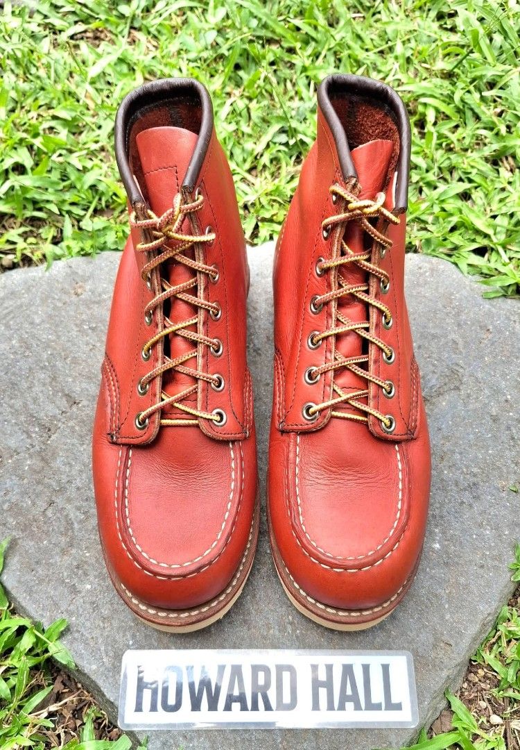 Red Wing 8131 Moc Toe Oro Russet (Category: Boots) located in Cavite. Submitted by howie16 (Listing ID 1470067215, Image 2). Description: 7,999 price Red Wing 8131 Oro Russet Moc Toe Size 7E US Fit to size 7.5-8 US sneaker size Used but in good condition No original box Color may vary due to lighting Pm me if interested Visit my other posts... .