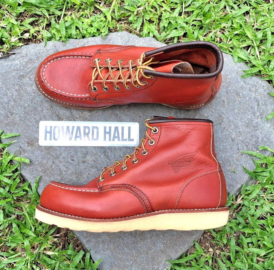 Red Wing 8131 Moc Toe Oro Russet (Category: Boots) located in Cavite. Submitted by howie16 (Listing ID 1470067215, Image 3). Description: 7,999 price Red Wing 8131 Oro Russet Moc Toe Size 7E US Fit to size 7.5-8 US sneaker size Used but in good condition No original box Color may vary due to lighting Pm me if interested Visit my other posts... .
