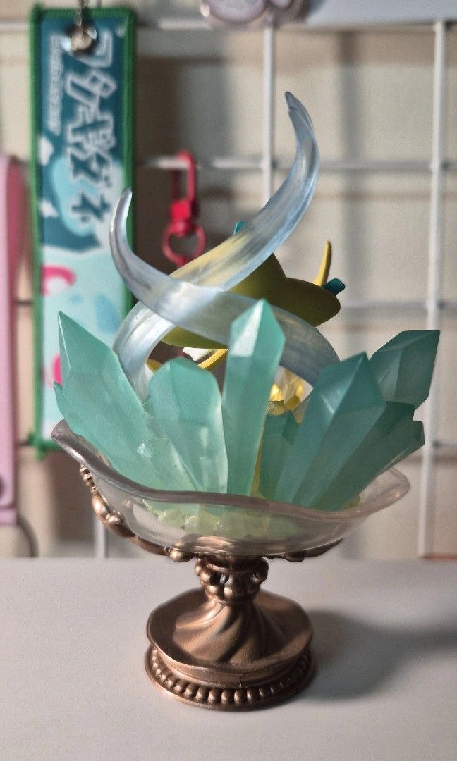 Re-ment Pokemon Gemstone Collection 2 Jirachi (Category: Designer & Blind Box Toys) located in Makati City. Submitted by 24thfaham (Listing ID 1470072279, Image 2). Description: - Slightly used - Stored in an acrylic case - With original box - Shipping shouldered by buyer - Meet up in Makati.