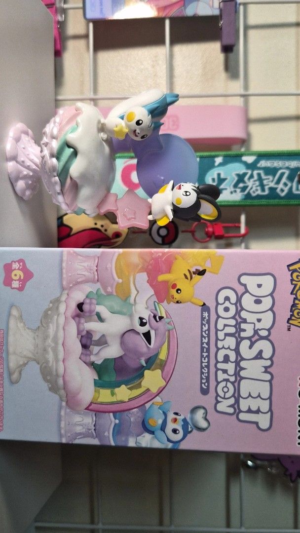 Re-ment Pokemon Pop n Sweet Pachirisu (Category: Designer & Blind Box Toys) located in Makati City. Submitted by 24thfaham (Listing ID 1470077434, Image 3). Description: - Slightly used - Stored in an acrylic case - With original box - Shipping shouldered by buyer - Meet up in Makati.