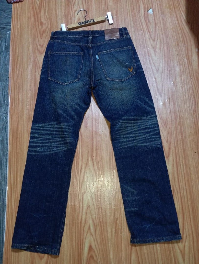 REMIX INTERNATIONAL CO. LTD. (Category: Jeans) located in Monkayo. Submitted by danielcabusora (Listing ID 1470033527, Image 2). Description: REMIX INTERNATIONAL CO. LTD. RAW & SELVEDGE DENIM W-33/34 L-43 LEG OPEN-11 HEM-9 FRESH FROM BALE NO ISSUE 800 ADD SF ONLY DDO MINDANAO.