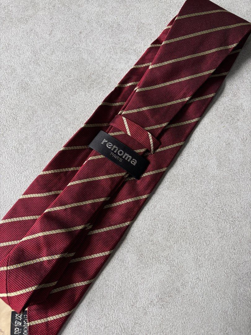 Renoma Amekaji Striped Necktie (Category: Ties) located in Pasig City. Submitted by chamoisee (Listing ID 1469995648, Image 2). Description: Renoma Amekaji Striped Necktie.