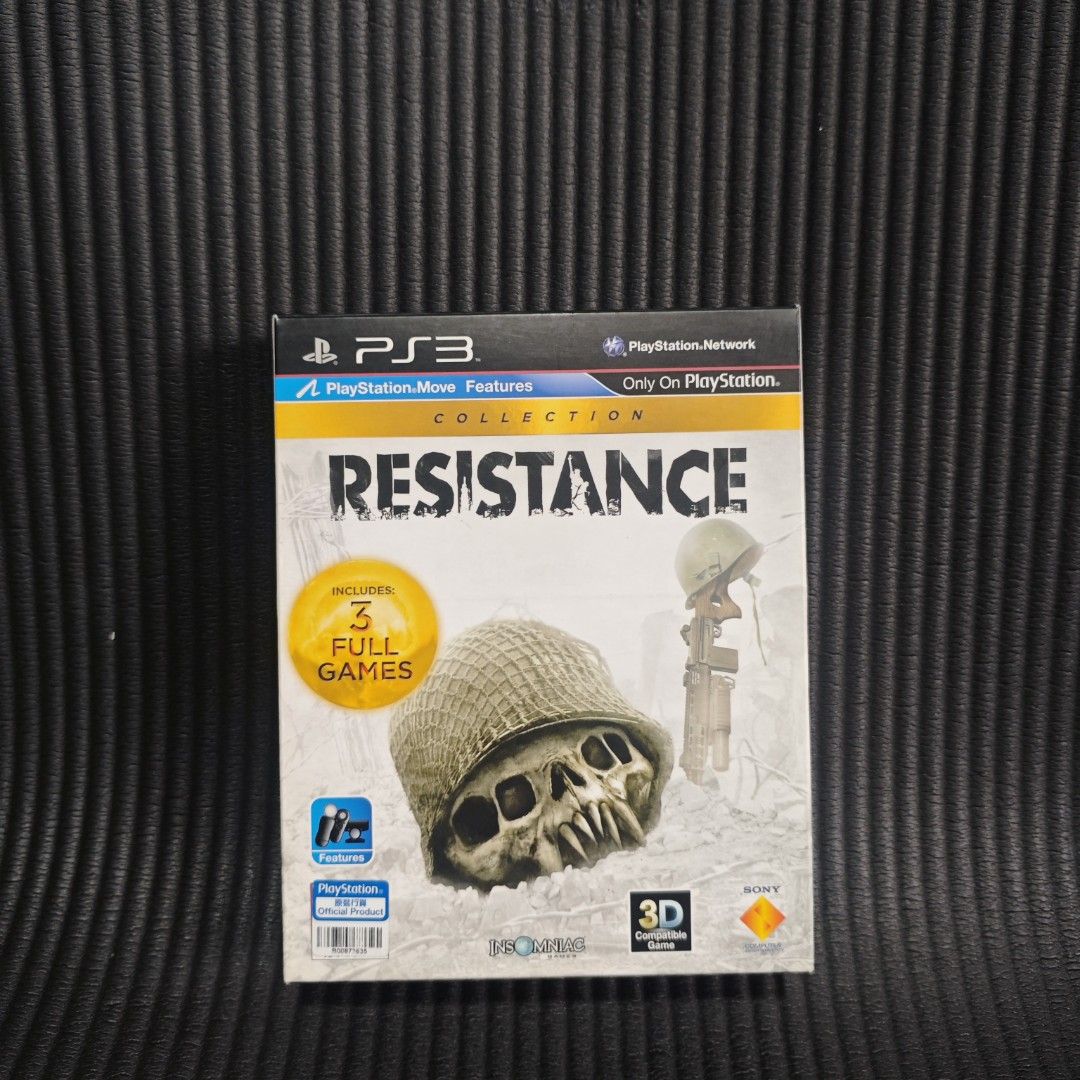 Resistance Trilogy Collection 3 Pack 3 Disc PS3 Game R3 (Category: PlayStation) located in Quezon City. Submitted by shopme_gadget30 (Listing ID 1470016379, Image 1). Description: kindly read the details first for sale fixed price mint condition tested and working with Case and disc game 3 games Trilogy with Manuals compatible to ps3 console R3 Good For Collection qc area meet up: sm north shipping fee must shoulder by the buyer via lalamove or g