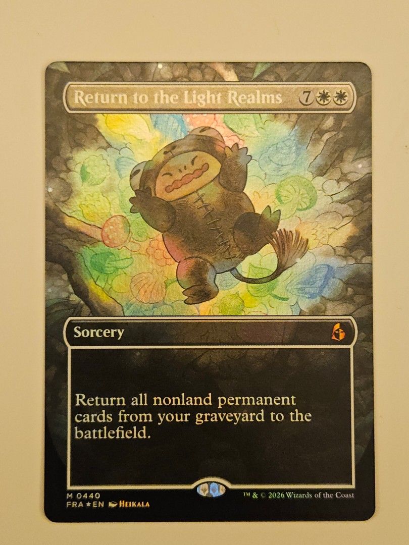 Return to the Light Realms 0440 Mythic Rare, 玩具收藏品, 集換式卡牌, 原色卡片 - Carousell