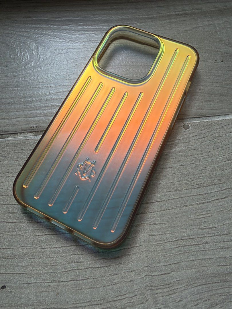 Rimowa Iridescent Case iPhone 15 Pro (Category: Cases & Sleeves) located in Taguig. Submitted by jt.sd (Listing ID 1469966376, Image 3). Description: .