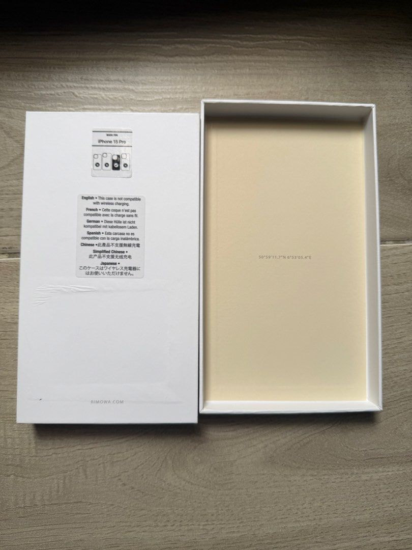 Rimowa Iridescent Case iPhone 15 Pro (Category: Cases & Sleeves) located in Taguig. Submitted by jt.sd (Listing ID 1469966376, Image 2). Description: .