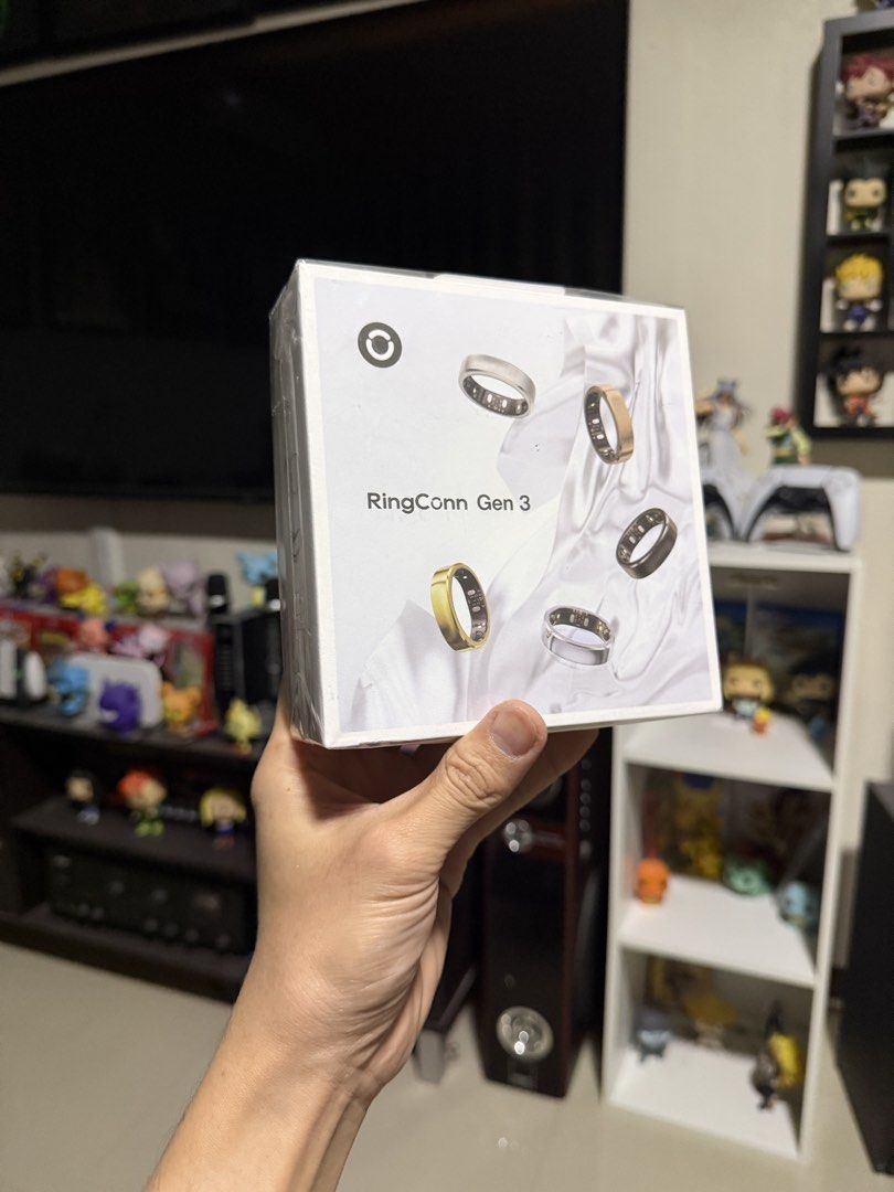 RingConn Gen 3 Smart Ring Size 10 Matte Black (Category: Wearables & Smart Watches) located in Plaridel. Submitted by japanfindscobulacan (Listing ID 1469985091, Image 1). Description: Brand new & factory sealed (unopened in plastic wrap) - Model: RingConn Gen 3 Smart Ring - Color: Matte Black - Size: 10 - Health Tracking: Sleep, recovery, vascular health, and blood pressure insights - Durability: IP68 & ATM10 waterproof - Battery Life: 11 to 14 
