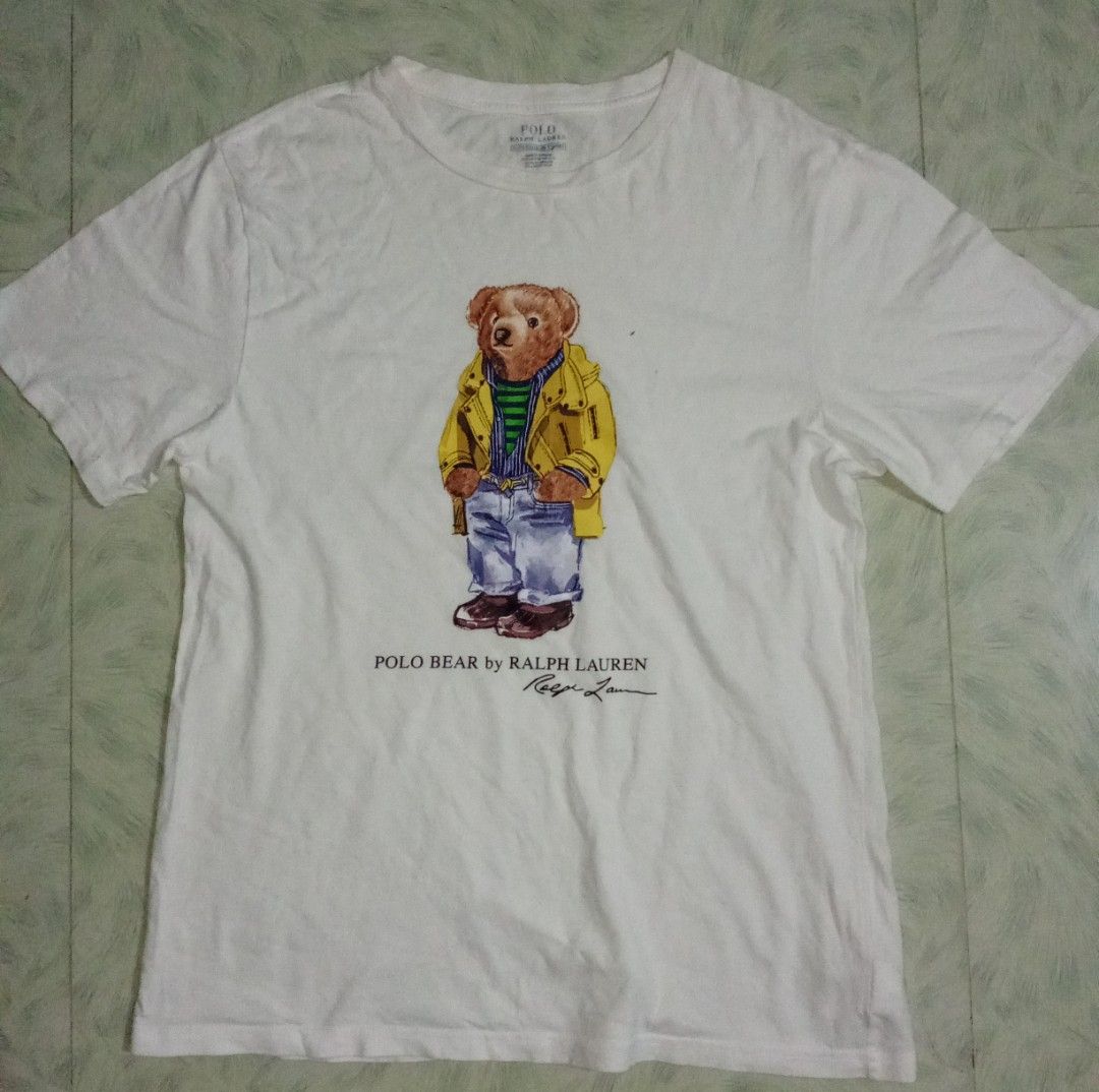 RL bear t-shirt (Category: Tshirts & Polo Shirts ) located in Manila. Submitted by oddhorse_38124c (Listing ID 1470082884, Image 1). Description: as new condition no issue 10 color rate dimes 20x27.