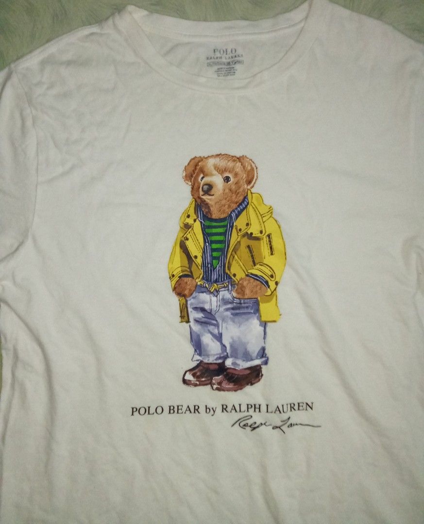 RL bear t-shirt (Category: Tshirts & Polo Shirts ) located in Manila. Submitted by oddhorse_38124c (Listing ID 1470082884, Image 2). Description: as new condition no issue 10 color rate dimes 20x27.