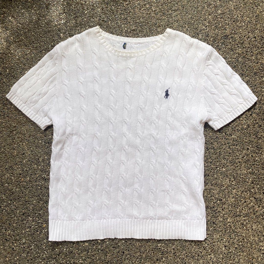 💫RL Cable Knitted Top (Category: Shirts) located in Manila. Submitted by yourdaily_obsessions (Listing ID 1470054305, Image 2). Description: •Size: M-L •Measurements: 16.5x21 •Supeeerb!🤍 Cut tags only - Notes before making an offer❗️ •Photos are provided for self authentication. •Bogus/irresponsible buyer auto blocked •Check details first, to see minimal flaw/issue if any. •Payment First. No payment, no reservation. •Mine now, pay now. Pay now,