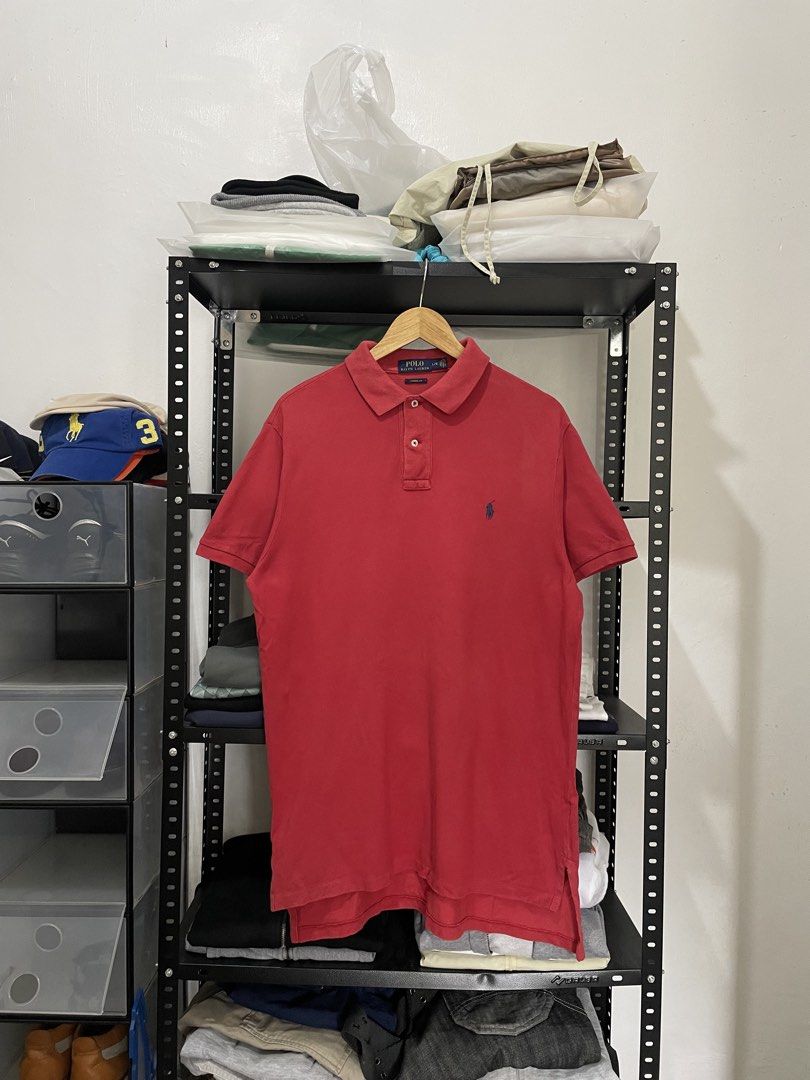 RL red polo shirt (Category: Tshirts & Polo Shirts ) located in Cavite. Submitted by arvinroderos (Listing ID 1469949555, Image 1). Description: RL red polo shirt 22.5x30 good condition 450.