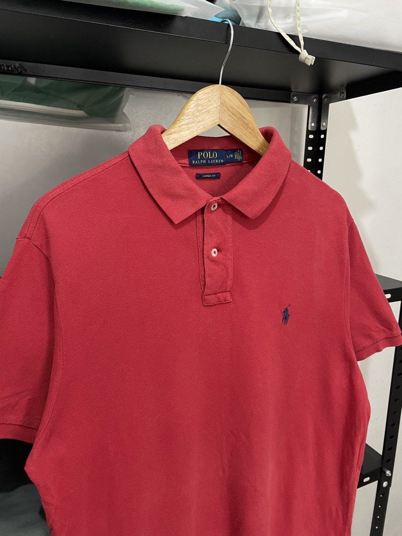 RL red polo shirt (Category: Tshirts & Polo Shirts ) located in Cavite. Submitted by arvinroderos (Listing ID 1469949555, Image 2). Description: RL red polo shirt 22.5x30 good condition 450.