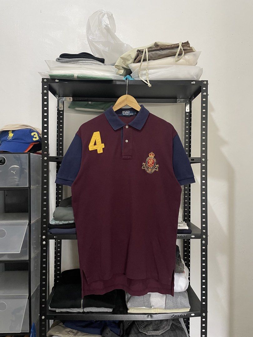 RL rugby polo shirt (Category: Tshirts & Polo Shirts ) located in Cavite. Submitted by arvinroderos (Listing ID 1469949782, Image 1). Description: RL 4 polo shirt 22x28 excellent condition 750.
