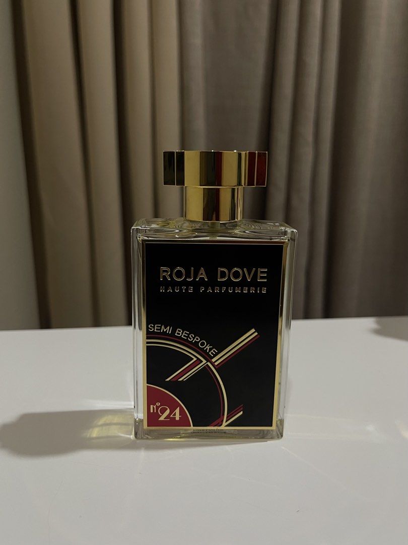 Roja Dove Semi Bespoke No 24 Parfum (Category: Fragrance & Deodorants) located in Quezon City. Submitted by kirez (Listing ID 1470023739, Image 1). Description: AUTHENTIC Roja Dove Semi Bespoke No 24 fragrance Nearly full juice level in original packaging bottle 75ml.
