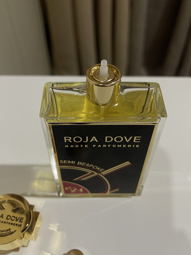 Roja Dove Semi Bespoke No 24 Parfum (Category: Fragrance & Deodorants) located in Quezon City. Submitted by kirez (Listing ID 1470023739, Image 3). Description: AUTHENTIC Roja Dove Semi Bespoke No 24 fragrance Nearly full juice level in original packaging bottle 75ml.