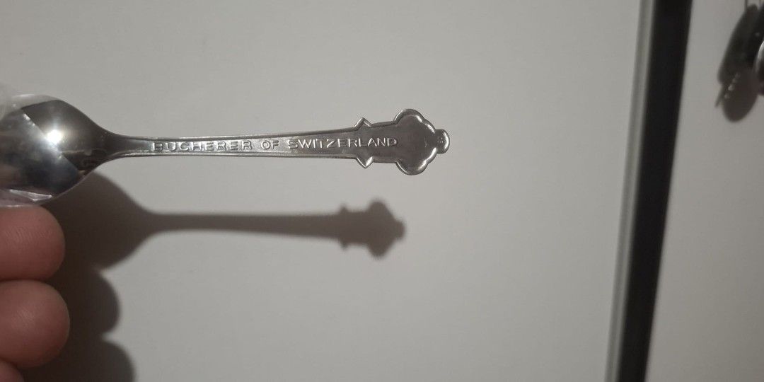 Rolex espresso coffee spoon (Category: Vintage Collectibles) located in Cavite. Submitted by jamesch. (Listing ID 1470058062, Image 2). Description: espresso coffee spoon rolex by bucherer in Switzerland • Origin: These collectible spoons were given away as promotional gifts or souvenirs to customers who purchased a Rolex watch from Bucherer (a famous Swiss jeweler and official Rolex retailer) in locations like Lucerne, Switzerland. • Design: The