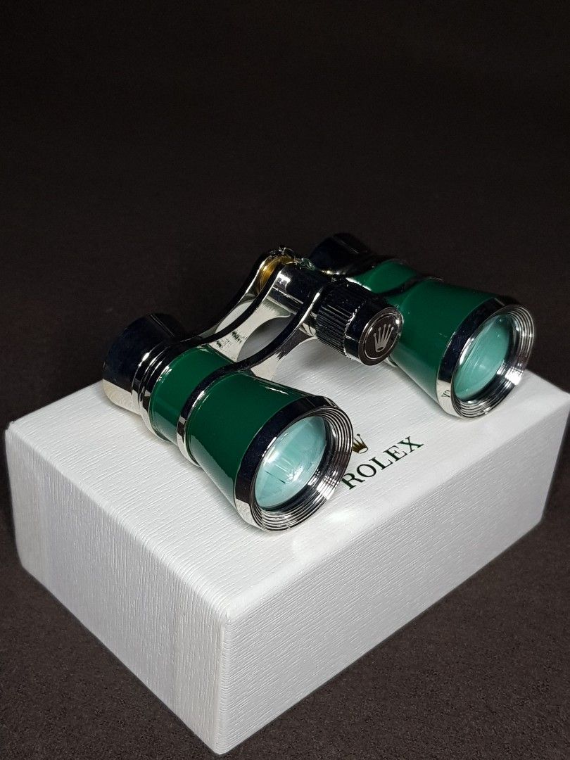 Rolex Green Opera Binoculars (Category: Luxury Accessories) located in Manila. Submitted by trplxn (Listing ID 1470011064, Image 3). Description: FOR SALE: Rolex Luxury Opera Binoculars ✨ A stunning, sophisticated piece — perfect for events, collection, or gifting! 📍 Location: Biñan, Laguna 💬 Message me for price & inquiries. Meetup or shipping can be arranged..