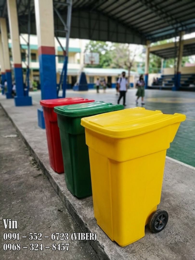 rolling bin 150 liters (Category: Waste Bins & Bags) located in Bacoor. Submitted by zx400rr (Listing ID 1469949258, Image 1). Description: Rolling bin Urdb 200 215-240 liters 69Lx60Wx100Hcm 150liters 59Lx48Wx92Hcm Colors available: Yellow Green Red Blue Black For orders: 0991 552 6723 0968 324 8457 0933 855 9510 0956 702 8557 Landline: Pldt 046 416-39-20 Head office: Nazareno 10 Trading #12 Tirona Hi-way , Mabolo 3, Bacoor Cavite WE GAVE DISCOUN