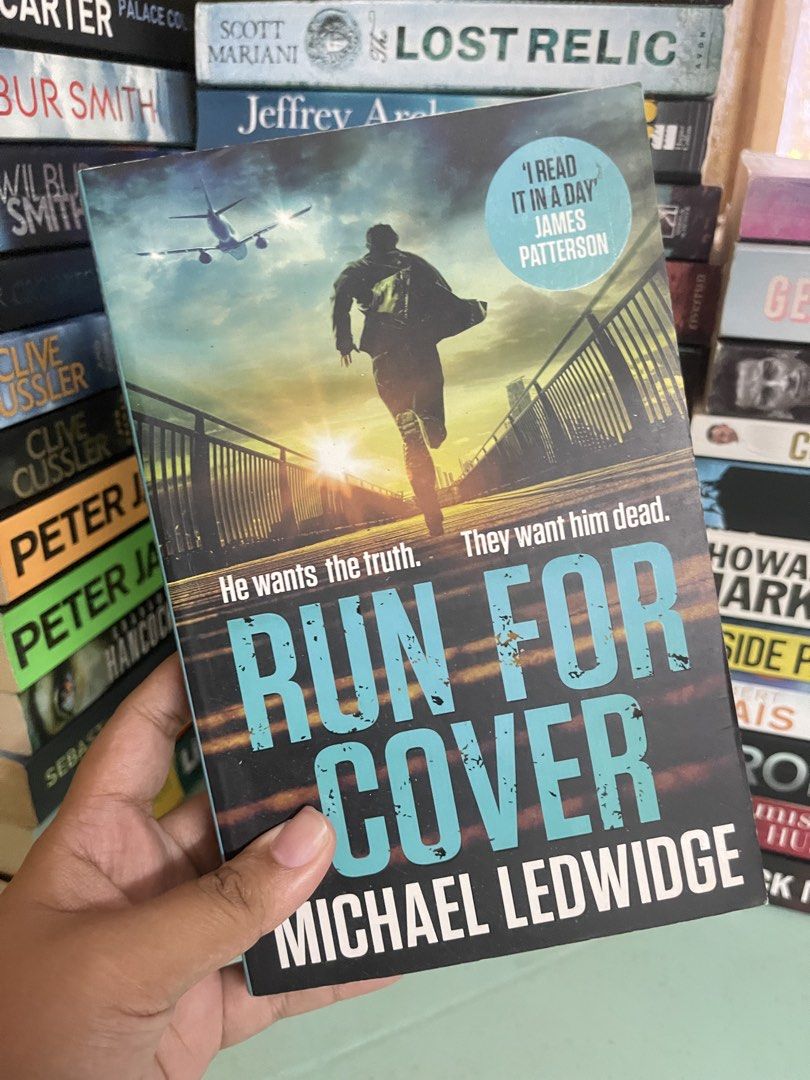 Run For Cover by Michael Ledwidge (Category: Storybooks) located in General Trias. Submitted by kwinay.28 (Listing ID 1470020667, Image 1). Description: UK Paperback with spine crease Action thriller / Crime / Suspense.