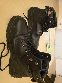Mens Protective Steel Toe Safety Work Boots, Men's Fashion, Footwear ...