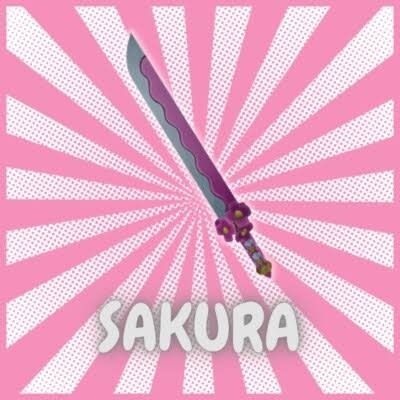 Sakura Knife MM2 (Category: In-Game Products) located in Caloocan City. Submitted by zeal_nxrv0nxrv (Listing ID 1470043162, Image 1). Description: - Item: Sakura sword virtual item - Design: Pink and purple blade with floral guard details - Delivery: Fast digital delivery upon payment confirmation - Note: Please message me before buying.
