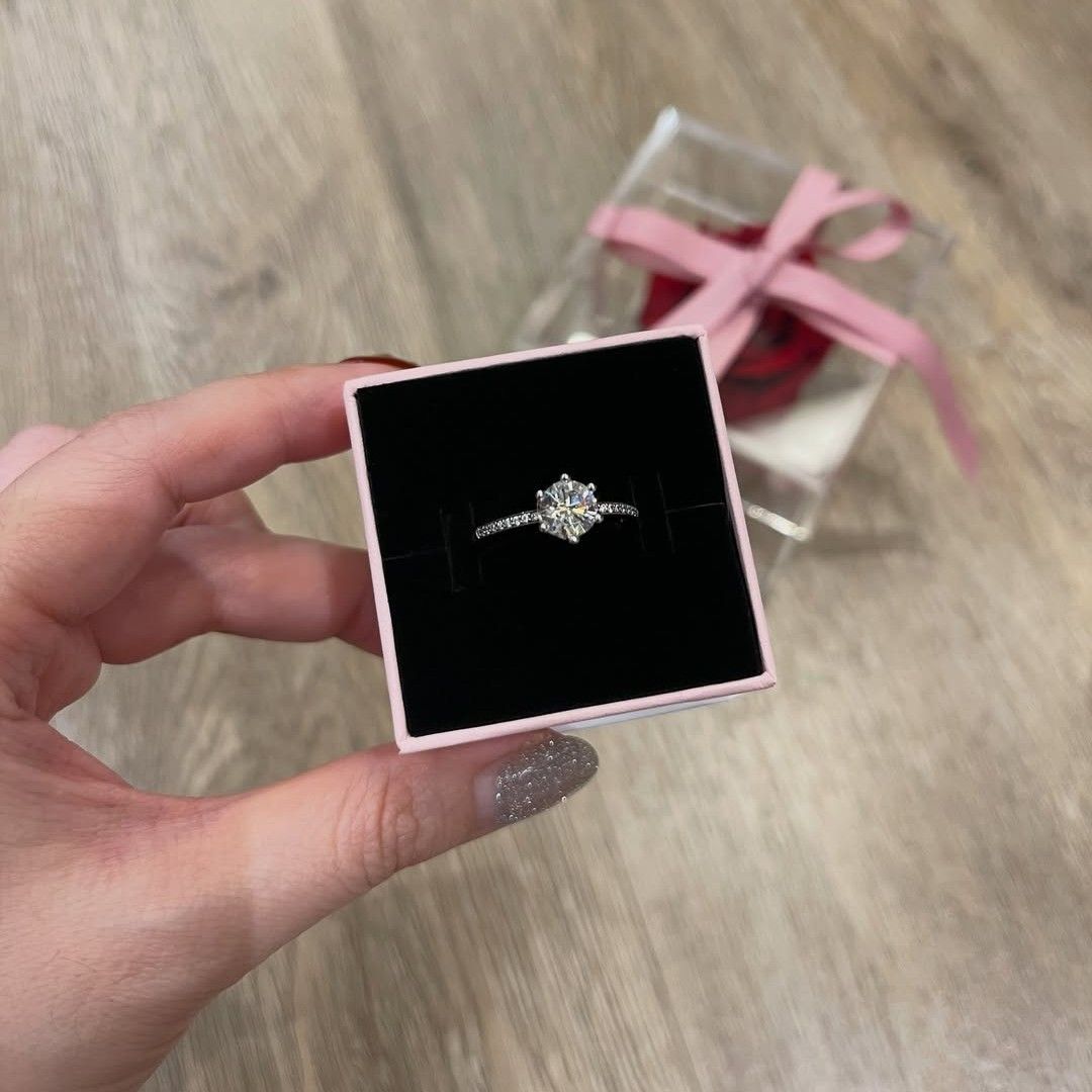 SALE❗Pandora Clear Sparkling Crown Solitaire Ring (Category: Rings) located in Manila. Submitted by badaloves_u (Listing ID 1469988852, Image 2). Description: - 💯 Authentic Pandora with Authenticity ALE marks - FREE Box and Paper bag 🛍️ - ✨ FREE Cleaning to any Pandora Store 🛵 LALAMOVE courier for same day delivery 🚚 J&T provincial courier.