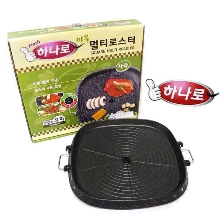 SAMGYUPSAL GRILL PAN Multifunctional Square/Round Multi Roaster Top 32cm Grill Pan (Category: Looking For) located in Manila. Submitted by berdenmarl01688 (Listing ID 1470137135, Image 3). Description: .