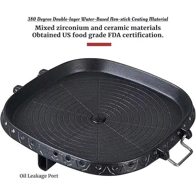 SAMGYUPSAL GRILL PAN Multifunctional Square/Round Multi Roaster Top 32cm Grill Pan (Category: Looking For) located in Manila. Submitted by berdenmarl01688 (Listing ID 1470137135, Image 2). Description: .