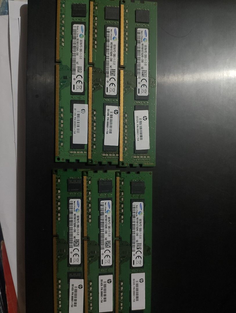 Samsung 8GB PC3-12800U Desktop RAM Memory Sticks (Category: Computer Parts) located in Manila. Submitted by vaughnelijah (Listing ID 1470086305, Image 1). Description: - Item: 8GB DDR3 Desktop Memory (PC3-12800U) - Brand/Details: Samsung modules - Format: Standard SO DIMM - Condition: Pulled from working systems, 100% tested and functional - Ideal for: Upgrading older PC builds and workstations - Purchase options: Available as a bundle (6 sticks)