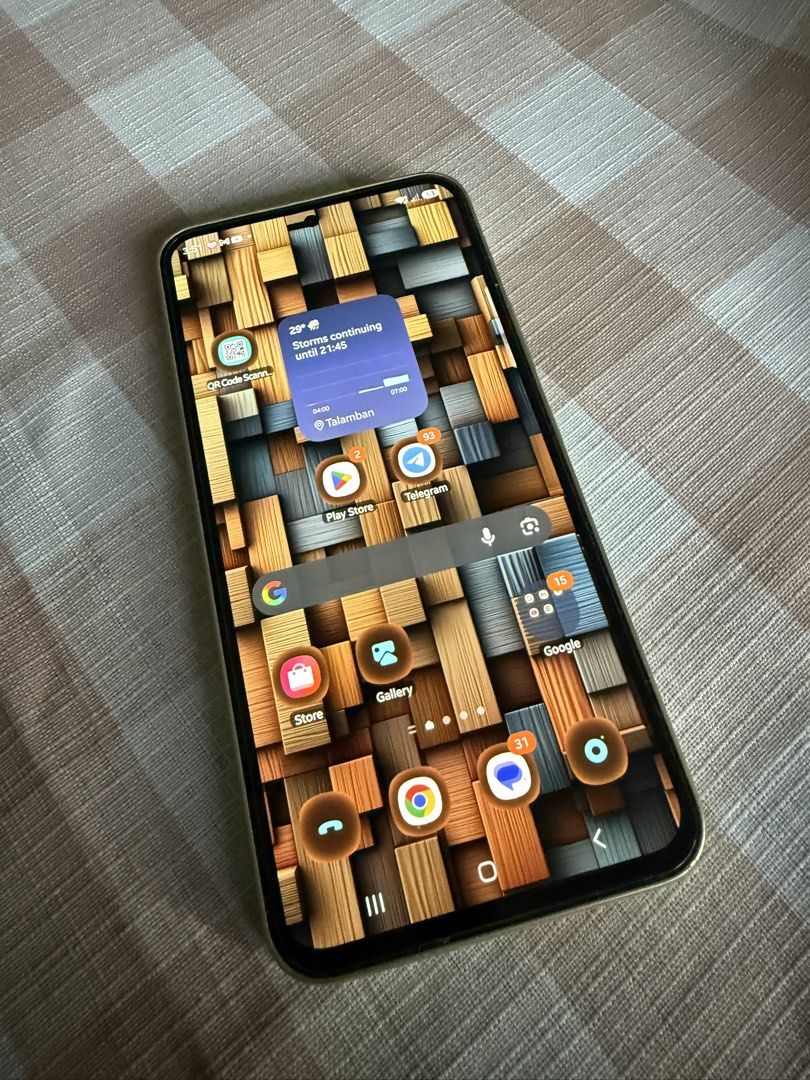 Samsung A54 5G 128gb (Category: Samsung) located in Mandaue City. Submitted by ecthelionv2 (Listing ID 1470032079, Image 1). Description: - Model: Samsung Galaxy A54 5G - Storage: 128GB - Color: Stylish Yellow/Lime - Condition: Good, no issues. Never been repaired. - Features: Vibrant display, triple rear cameras, smooth 5G performance - Meetup Locations: Ayala Mall Cebu City or Cebu Home and Builders AS Fortuna Mandaue.
