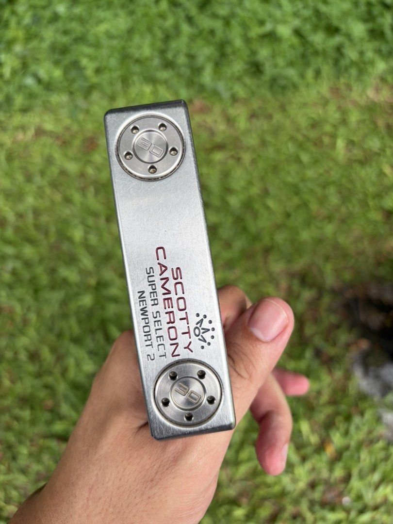 Scotty Cameron Super Select Newport 2 Putter (Category: Golf) located in Quezon City. Submitted by ran.dr (Listing ID 1469988474, Image 2). Description: Scotty Cameron Super Select Newport 2 Original Head Cover 100% Authentic 19,500 neg Canlubang Golf Country Club Teakwood Nuvali or Alabang.