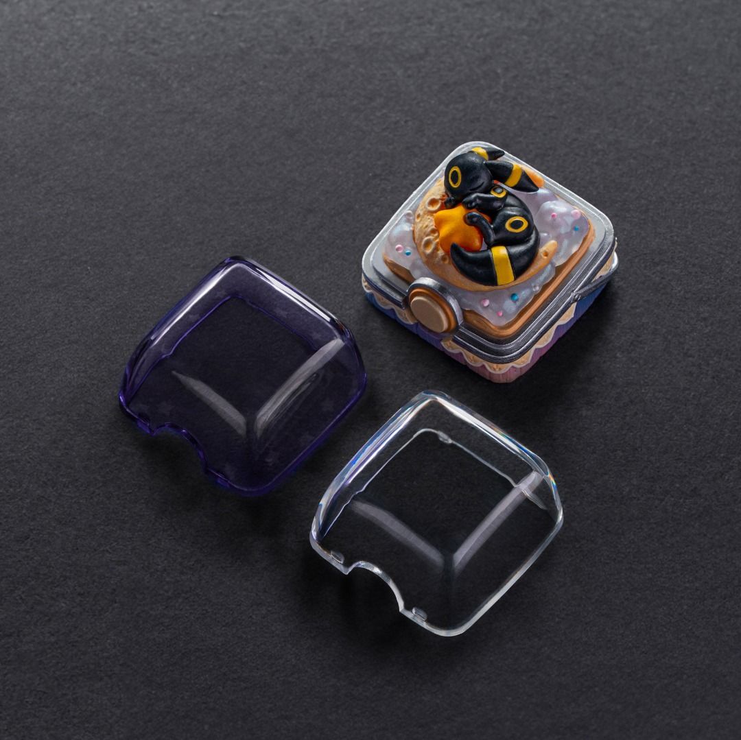 S-Craft Dreamy Umbreon Artisan Keycap (Category: Computer Keyboard) located in Baguio. Submitted by jdd.pkmn_0 (Listing ID 1470132176, Image 2). Description: Artisan Keycaps by S-Craft Please read Opened to check for damages, unused. Gcash.
