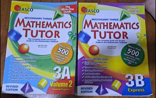 CASCO Mathematics Tutor Secondary Four 4A Express Guide, Hobbies ...