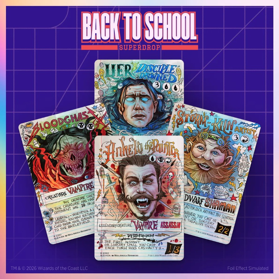 Secret Lair x Notebook Genius (Foil), Toys & Collectibles, Trading ...