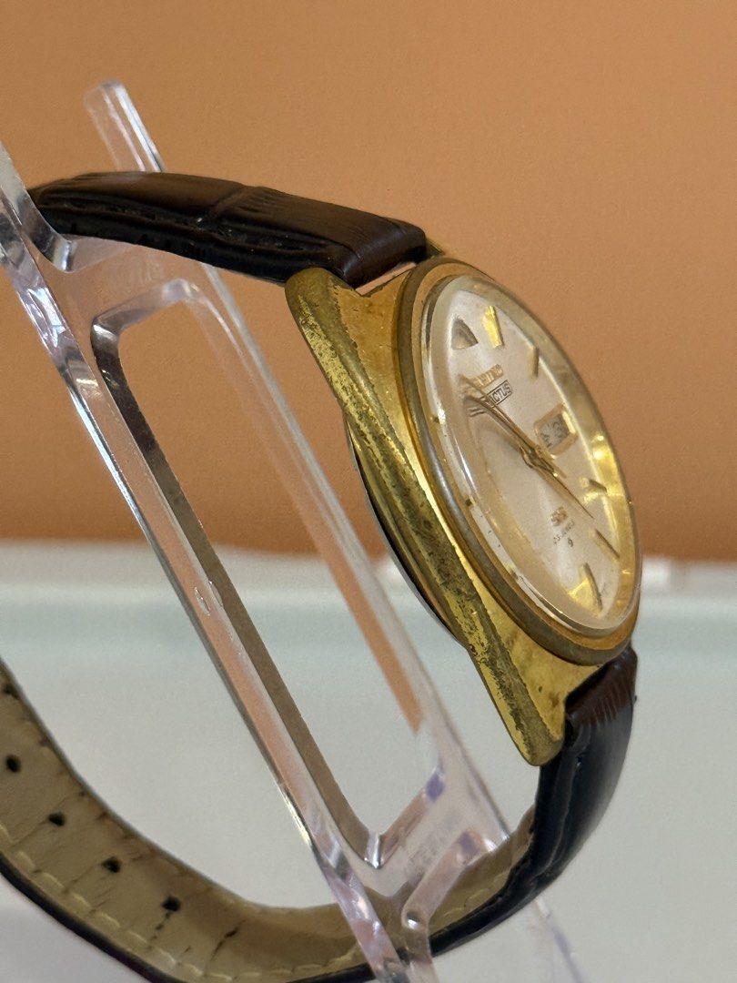 Seiko 5 Actus SS (Second Setting) (Category: Men's Watches) located in Bacoor. Submitted by michiepeachy (Listing ID 1470131192, Image 3). Description: Movement: Automatic Strap: Replaced Issue: None Price: 5,000 Inclusion: Watch only ‼️Please be reminded that this is preloved (second-hand), so it may have minor signs of wear consistent with its age. Kindly review the photos before purchasing.‼️.