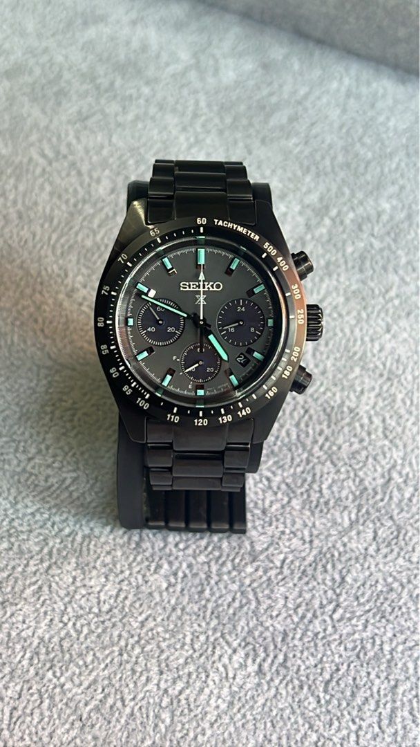 SEIKO PROSPEX SPEEDTIMER SSC917 (NIGHT VISION) (Category: Men's Watches) located in Manila. Submitted by itsmemark26 (Listing ID 1470062425, Image 1). Description: SEIKO PROSPEX SPEEDTIMER SSC917 (NIGHT VISION ) PRE OWNED PRISTINE CONDITION COMPLETE SET OUTER BOX WHITE INNER BOX MANUAL BOOKLET STAMP CARD RECEIPT EXTRA LINKS 9.5 / 10 CONDITION 24,999 BEST VALUE FOR THE WATCH CONDITION 📍SAN ANDRES BUKID MANILA.