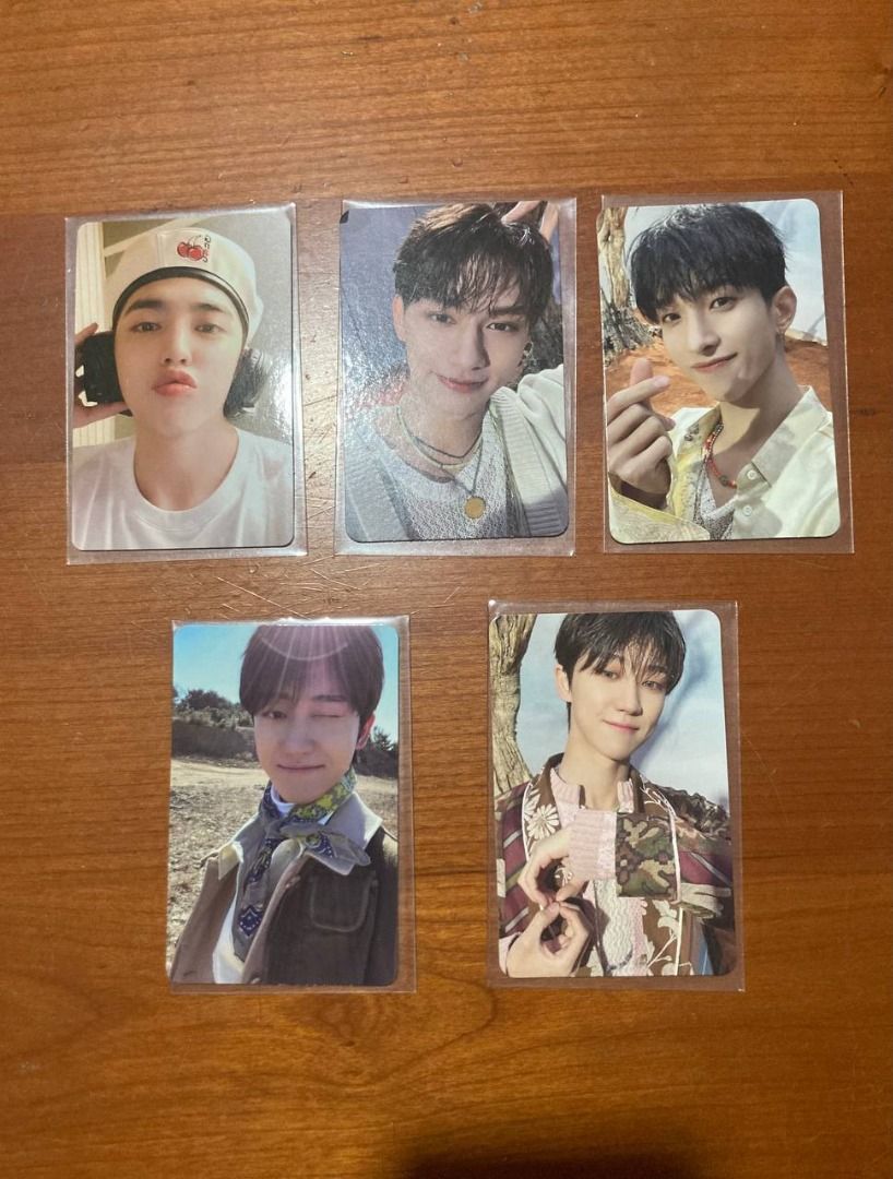 SEVENTEEN PC SET (s.coups/Jun/DK/The8) (Category: K-Wave Merchandise) located in Paranaque City. Submitted by choconika (Listing ID 1470093310, Image 1). Description: 🌟 Price is negotiable just message. 1️⃣ 1 PC: [P150] 3️⃣+ 3+ PC = 10% discount #️⃣ Full Set (5 PCs) = [P600] (20% discount) Group: SEVENTEEN Members: S.Coups/Jun/DK/The8 RFS: Decluttering MOP: GCash, PayMaya, BDO Courier: Grab, Lalamove, J&T.