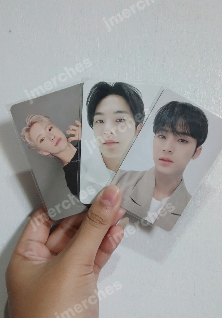 Seventeen photocards (Mingyu/Hoshi) (Category: K-Wave Merchandise) located in Manila. Submitted by jmerches (Listing ID 1470022761, Image 1). Description: - Sealed -Good Conditon - TINGI - Official 101 -Onhand - x Sensi | Impatient buyers - Hoshi has manufactured damage ₽120 - Sf & PF shoulder by buyer.