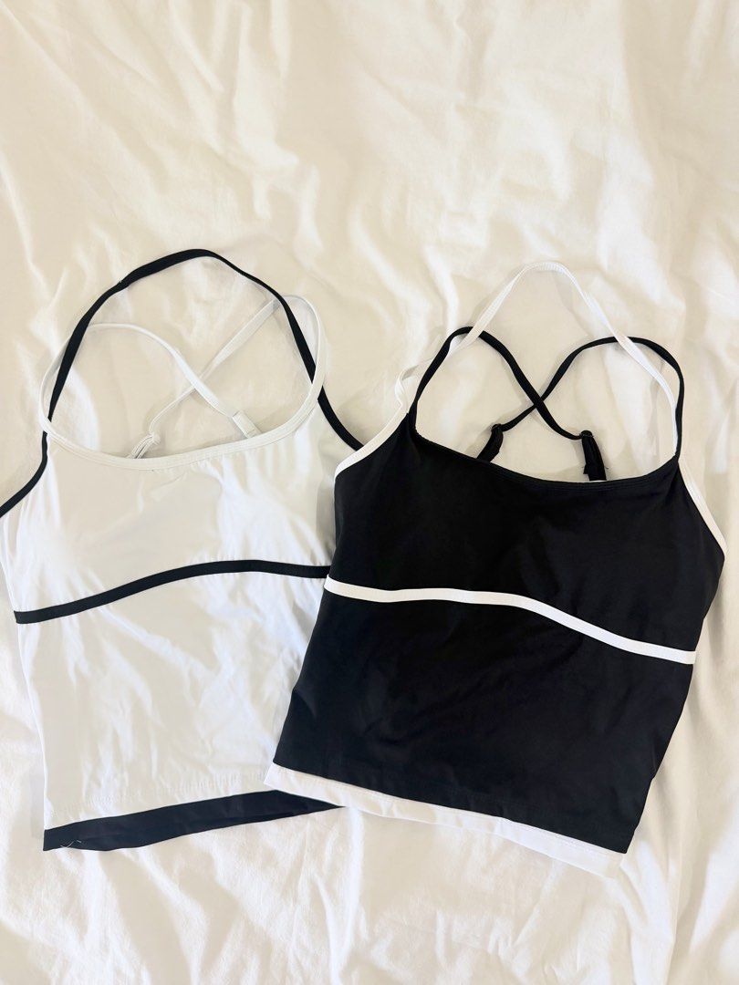 shein pilates black and white top (BUNDLE) (Category: Activewear) located in Manila. Submitted by nicswhuut (Listing ID 1470115459, Image 1). Description: 📌can do lalamove (manila area only!) 📌j&t for outside manila 📌mop: gcash, maya, or metrobank 📌loc: sampaloc, manila 📌lp are posted UNLESS u r getting 2 or more items then i can give discount 🤗.