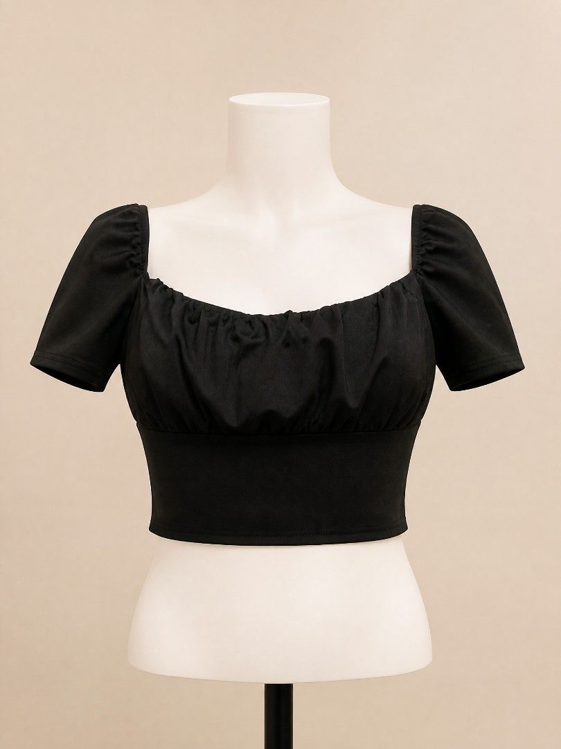 Shein Ruched Bust Puff Sleeves Croptop (Category: Others Tops) located in Tandag. Submitted by momiji.ph (Listing ID 1470137877, Image 1). Description: Location: Tandag City, Surigao del Sur Shipping Schedule: Every Saturday / Sunday via J&T Express Payment Methods (MOP): GCash, MariBank Shop Policies: No cancellation of orders | Strictly no refund once paid..