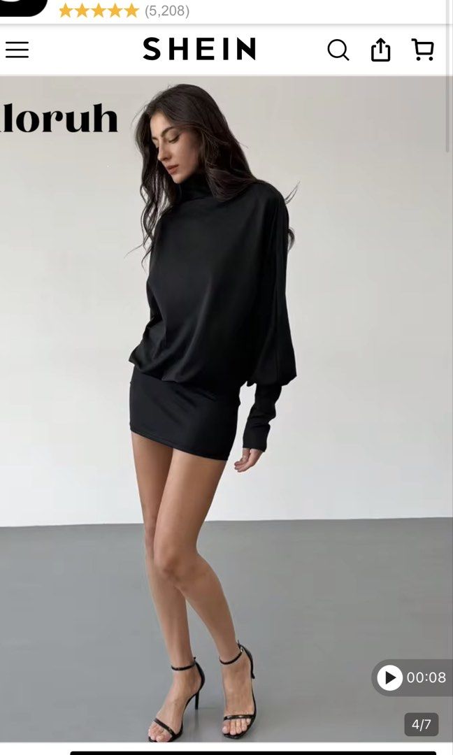 shein super stretch mini dress (Category: Dresses) located in Cavite. Submitted by bambimay30 (Listing ID 1469965928, Image 2). Description: .