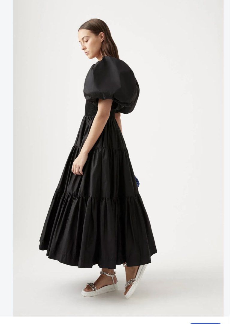 shein whimsical event dress (Category: Dresses) located in Cavite. Submitted by bambimay30 (Listing ID 1469965460, Image 3). Description: super quality cut and fabric puff and flowy garterized shoulder piping with lining.