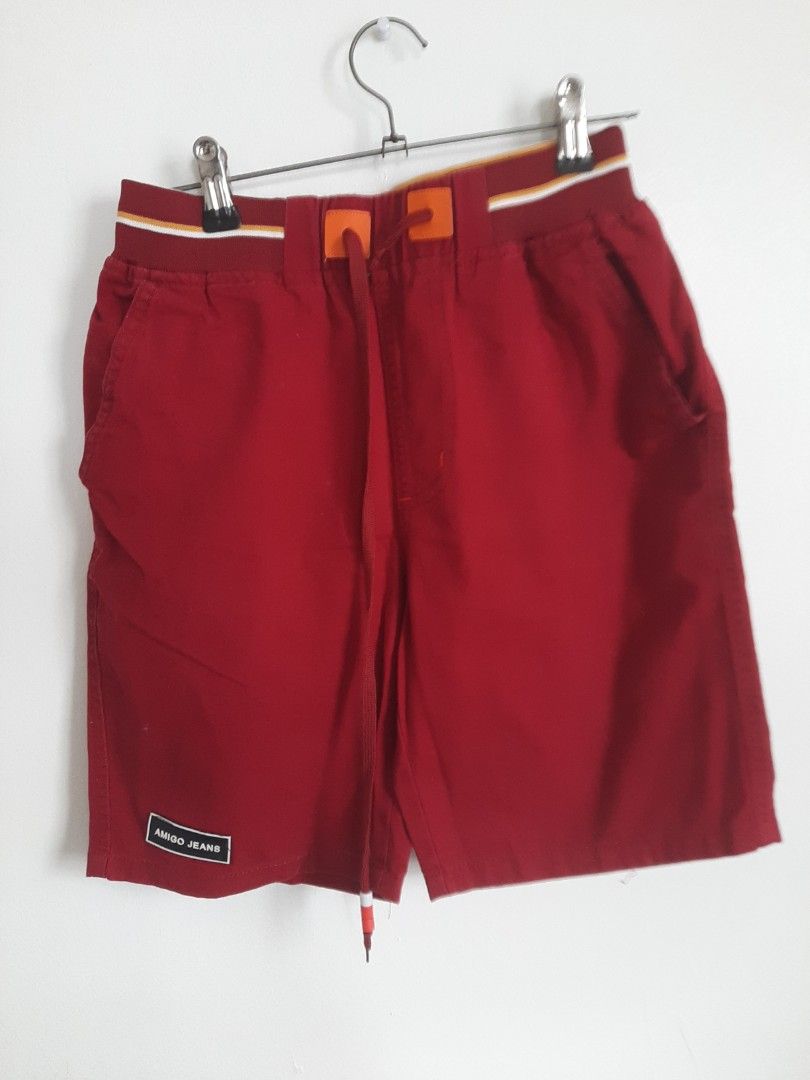 Shorts (Category: Babies & Kids Fashion) located in Las Pinas. Submitted by cj_e06 (Listing ID 1469960953, Image 2). Description: buy 1 take 1 red and blue string waist shorts.