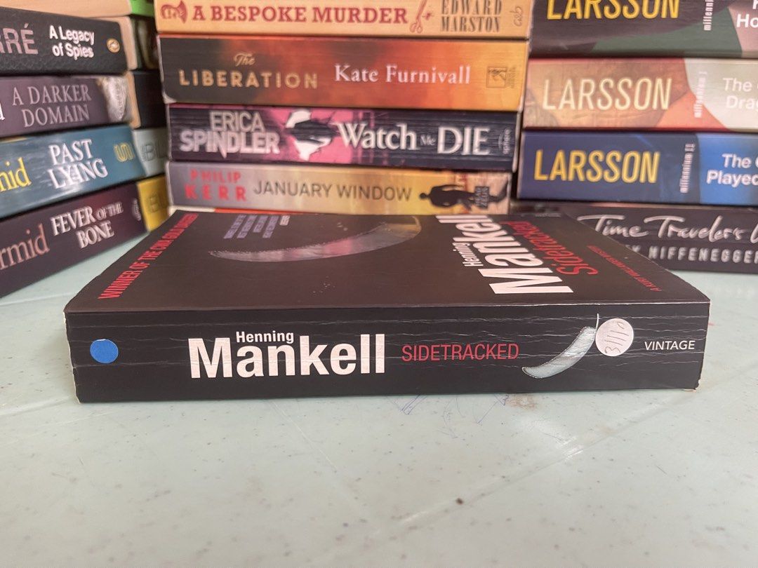 SIDETRACKED by HENNING MANKELL (Category: Storybooks) located in General Trias. Submitted by kwinay.28 (Listing ID 1469996729, Image 2). Description: Preloved book with spine creases.