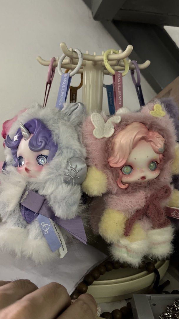 Skullpanda Rarity and Fluttershy (Category: Plushies & Soft Toys) located in Caloocan City. Submitted by wmxmff (Listing ID 1470130368, Image 1). Description: Rarity and Fluttershy bundle displayed only no cards .