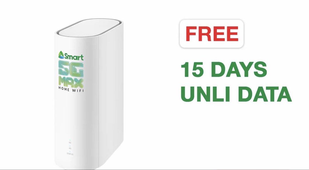 Smart 5g Max Home WiFi H173 (Category: Other Mobile & Gadget Accessories) located in Taguig. Submitted by grassyyieeebeyb (Listing ID 1470071659, Image 2). Description: Brandnew Sealed.