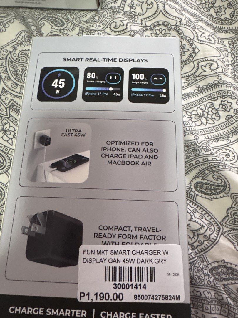 smart charger adapter from digi walker (Category: Batteries & Power Banks) located in Manila. Submitted by littleliam85 (Listing ID 1469996668, Image 2). Description: .