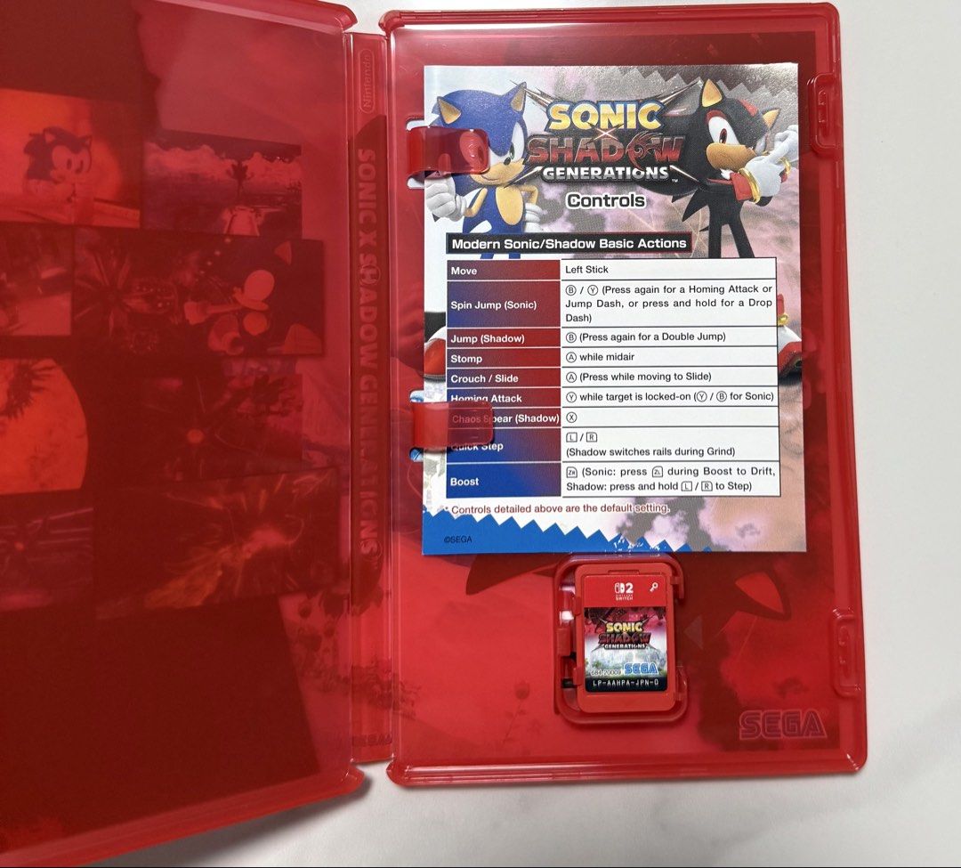 Sonic x Shadow Generations (Category: Nintendo) located in Mandaluyong City. Submitted by akebns05 (Listing ID 1470069812, Image 3). Description: Sonic X Shadow Generations for Nintendo Switch 2 📍Mandaluyong.