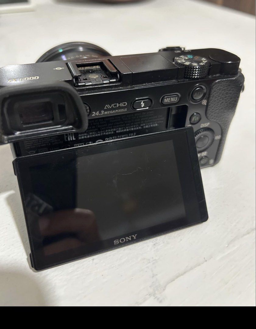Sony A6000 (Category: Cameras) located in Dumaguete. Submitted by sellie06 (Listing ID 1470114077, Image 3). Description: SONY A6000 💗 Inclusions ✨ Camera Bag ✨ Wrist Strap ✨ External charger ✨ 16–50mm kit lens ✨ Battery + Additional battery ✨ 2 32gb sd cards ✨ Box.